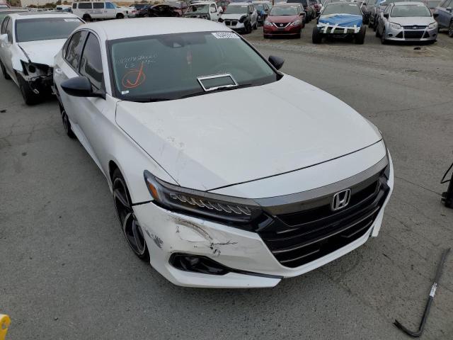 HONDA ACCORD SEDAN 2021 1hgcv1f44ma003676