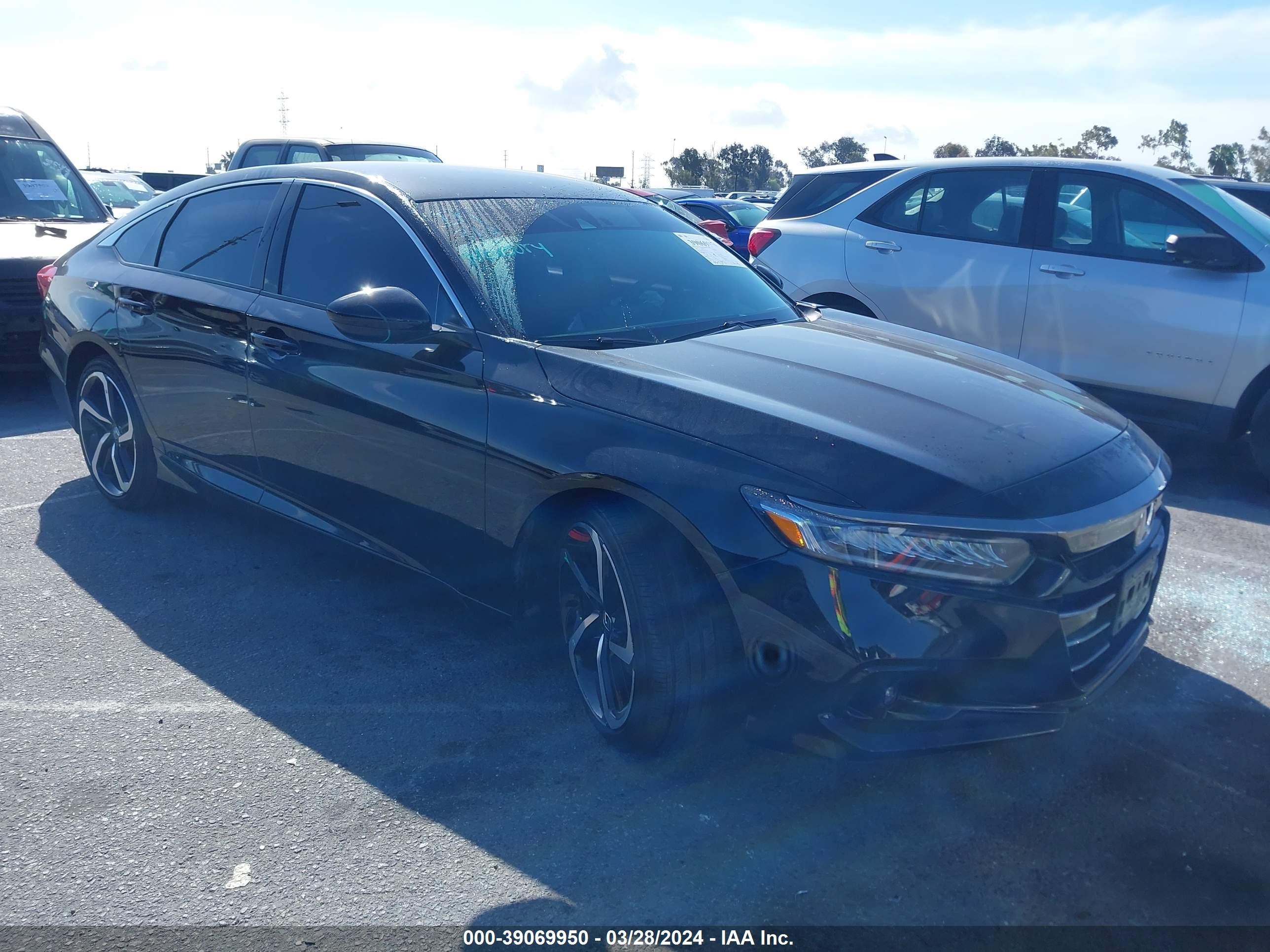 HONDA ACCORD 2021 1hgcv1f44ma052327