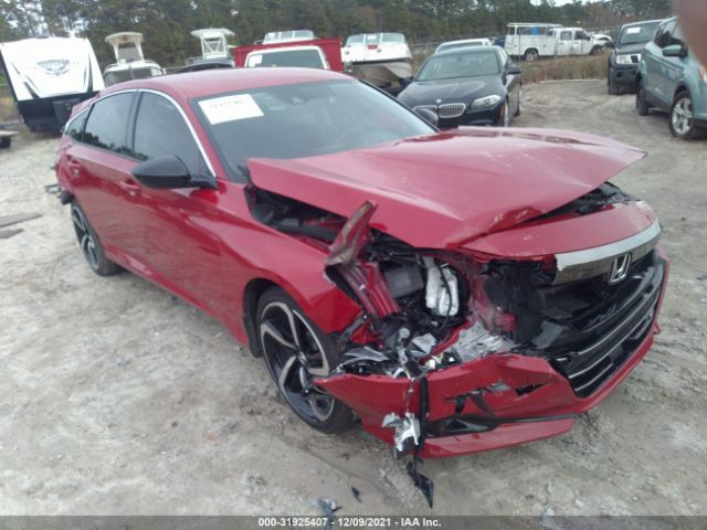 HONDA ACCORD SEDAN 2021 1hgcv1f44ma078670