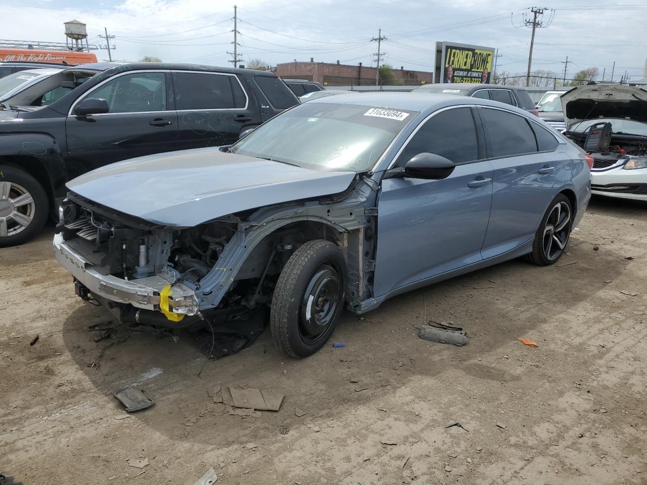 HONDA ACCORD 2021 1hgcv1f44ma084551