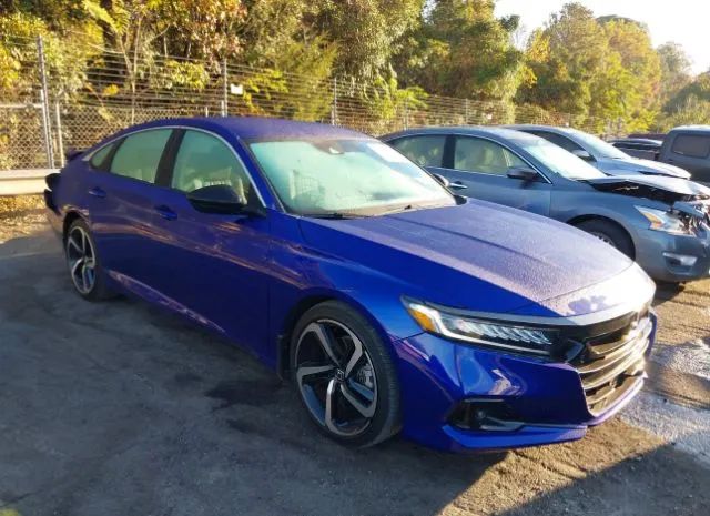 HONDA ACCORD SEDAN 2021 1hgcv1f44ma091161