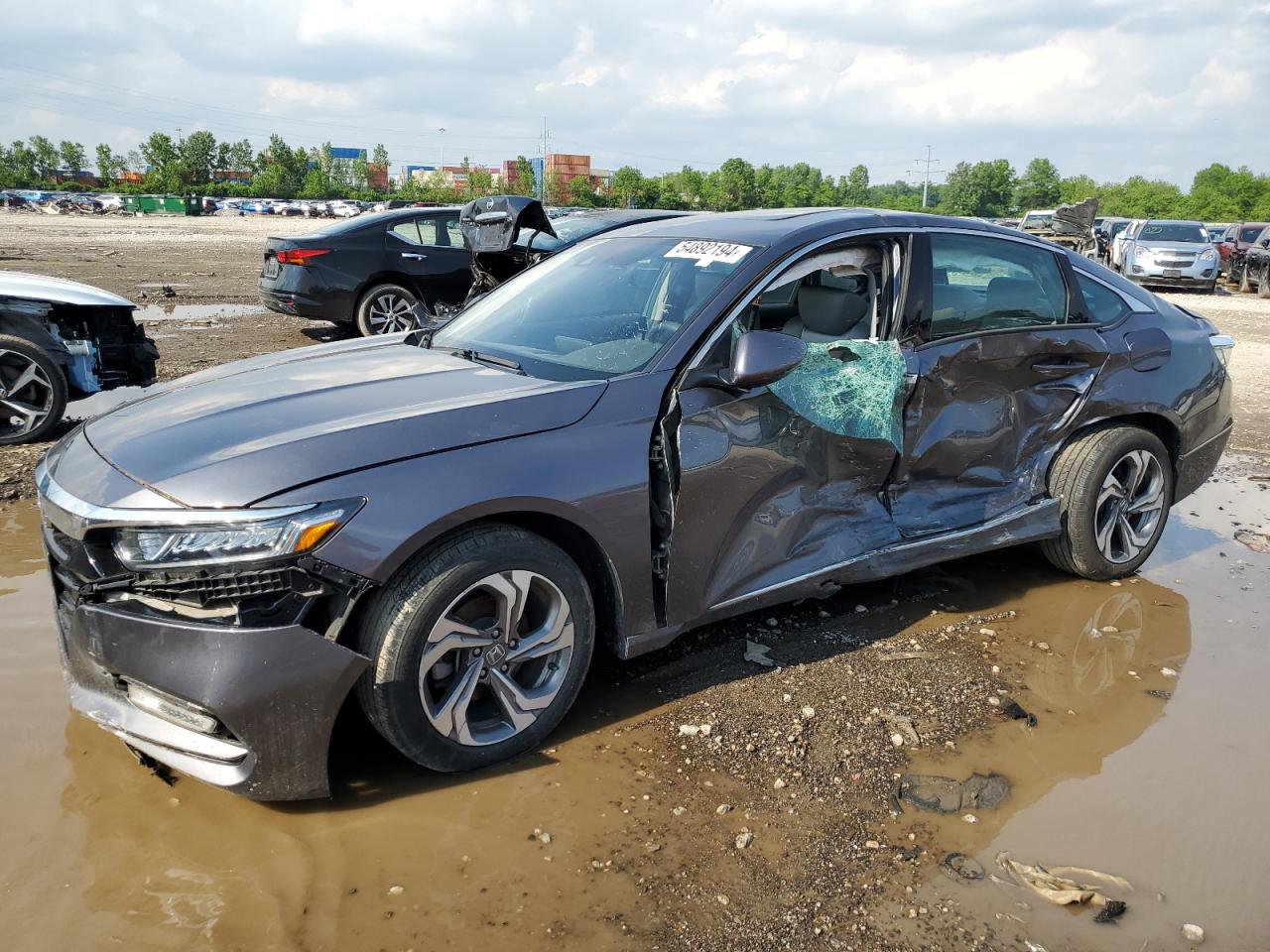 HONDA ACCORD 2019 1hgcv1f45ka128148