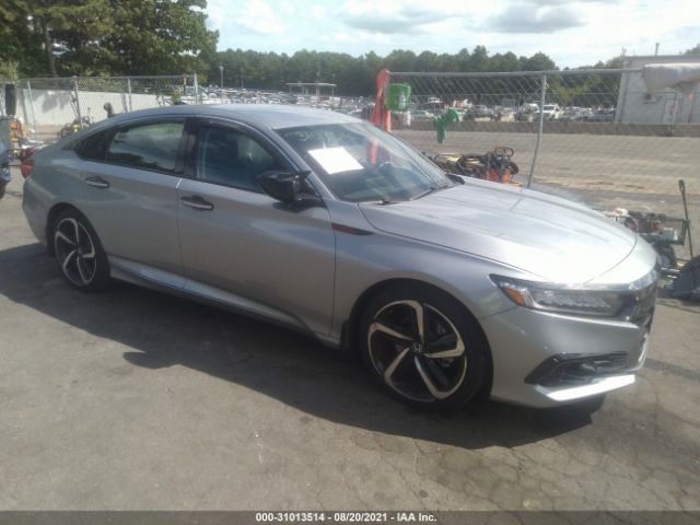 HONDA ACCORD SEDAN 2021 1hgcv1f45ma012290