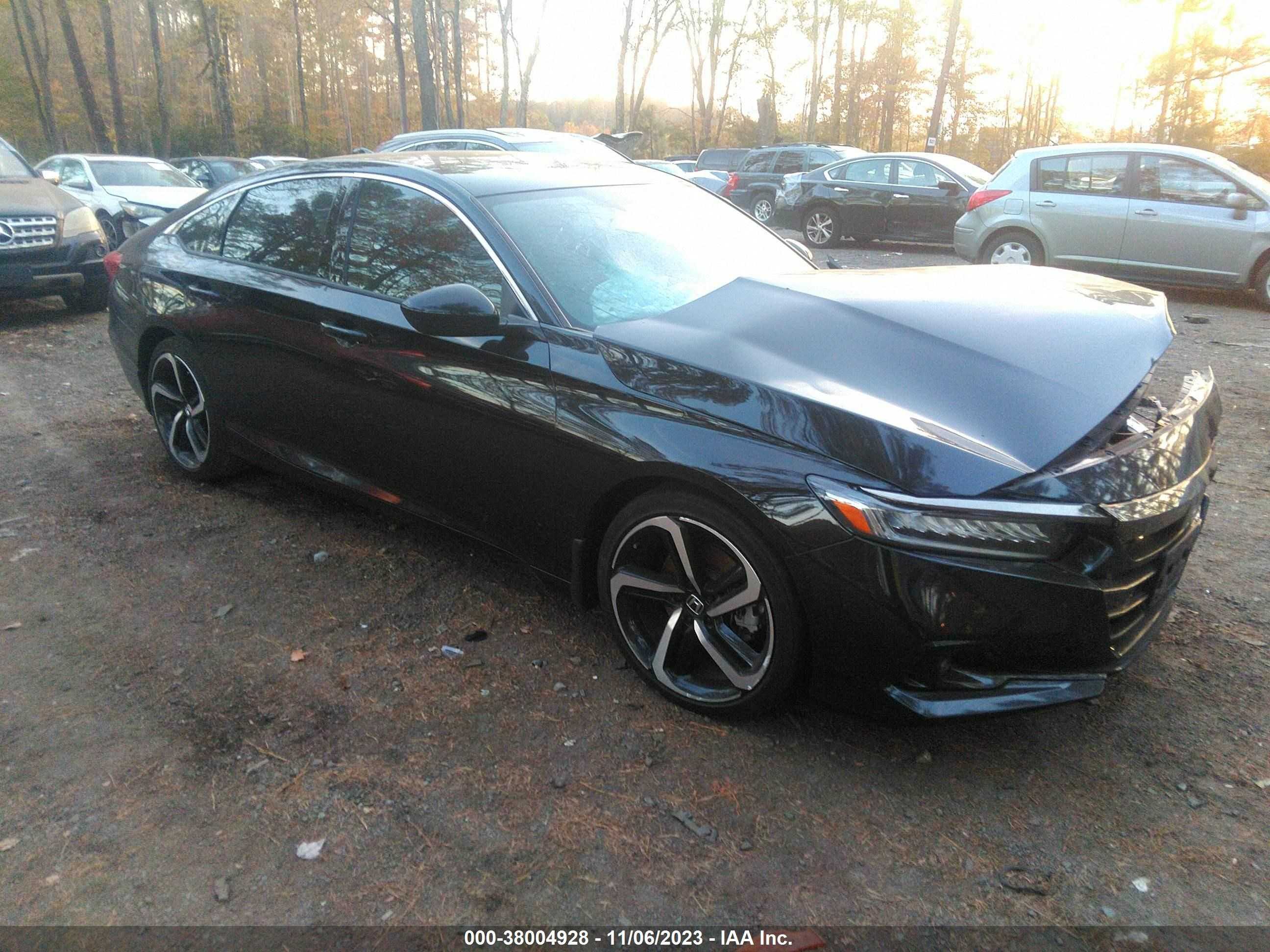 HONDA ACCORD 2021 1hgcv1f45ma034158