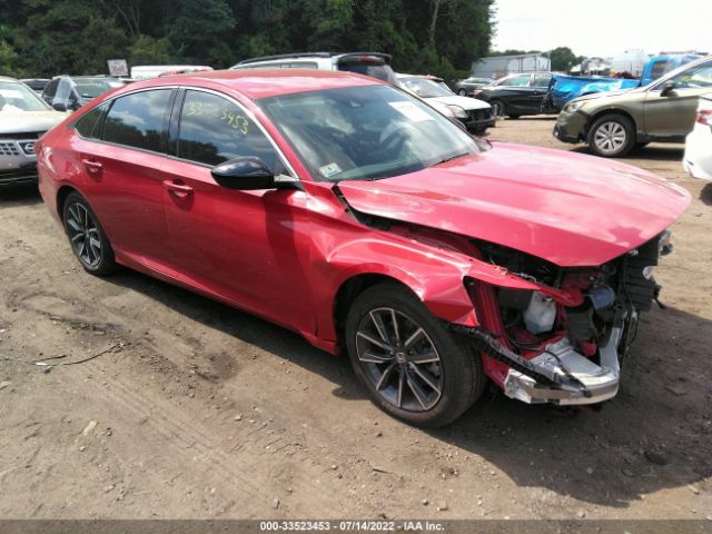 HONDA ACCORD SEDAN 2021 1hgcv1f45ma053745