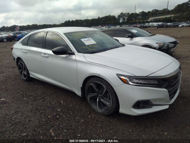 HONDA ACCORD SEDAN 2021 1hgcv1f45ma067581