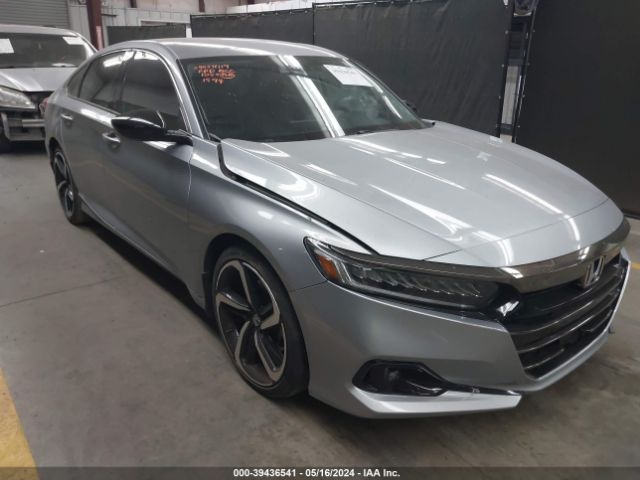 HONDA ACCORD 2021 1hgcv1f45ma111594