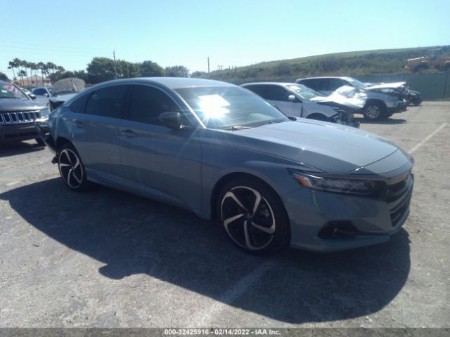 HONDA ACCORD SEDAN 2021 1hgcv1f46ma070098