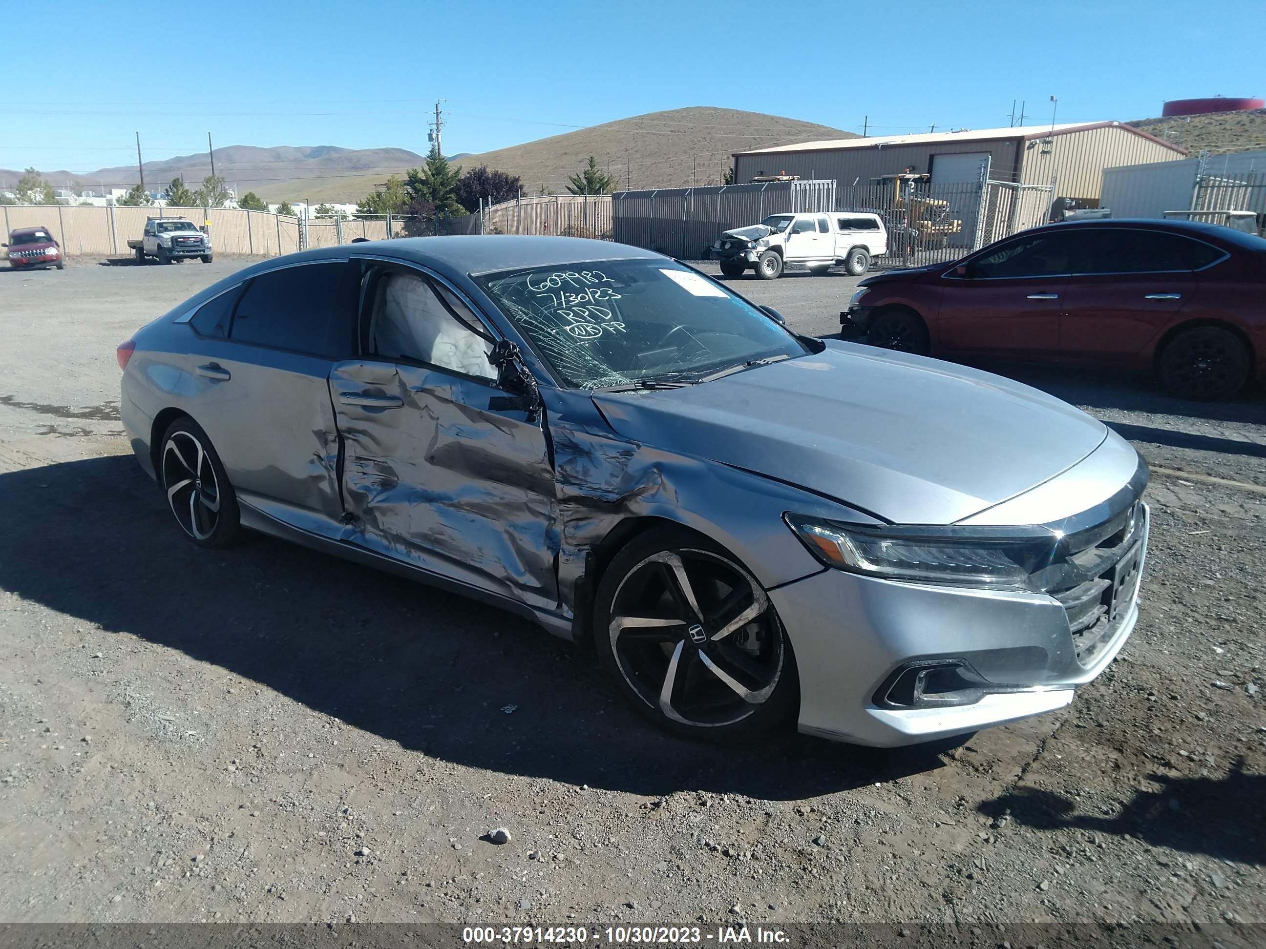 HONDA ACCORD 2021 1hgcv1f46ma075334