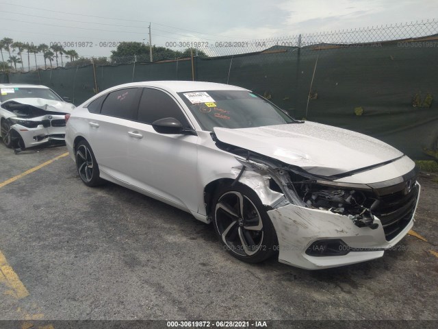 HONDA ACCORD SEDAN 2021 1hgcv1f47ma053150