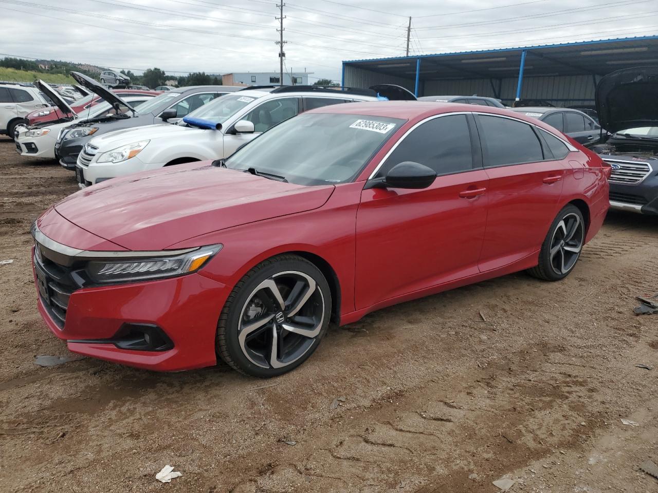 HONDA ACCORD 2021 1hgcv1f47ma053827