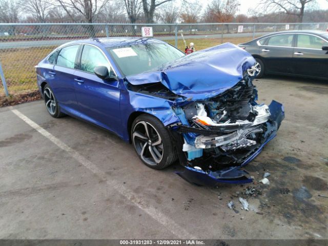 HONDA ACCORD SEDAN 2021 1hgcv1f47ma068909