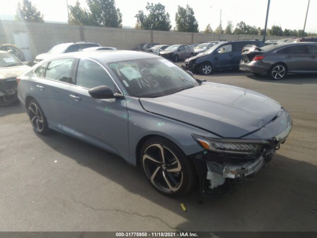 HONDA ACCORD SEDAN 2021 1hgcv1f48ma015488