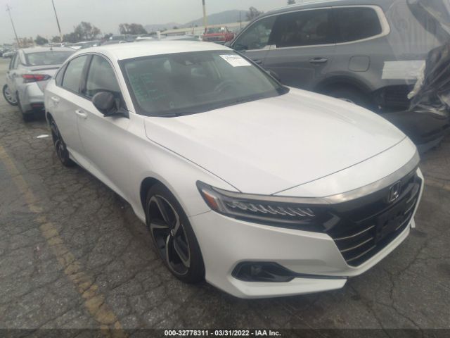 HONDA ACCORD SEDAN 2021 1hgcv1f48ma037216