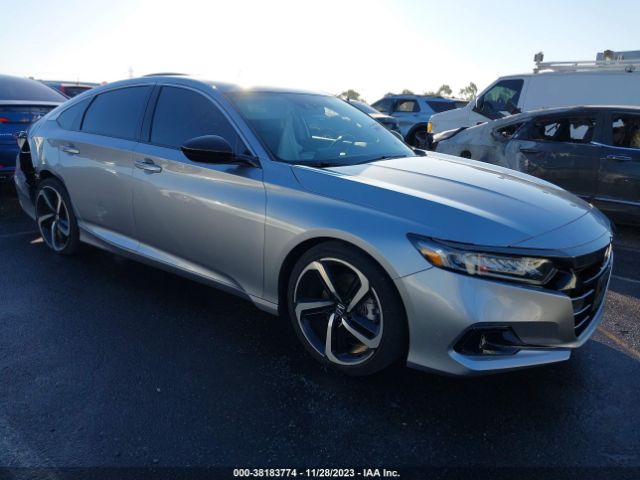 HONDA ACCORD 2021 1hgcv1f48ma045798