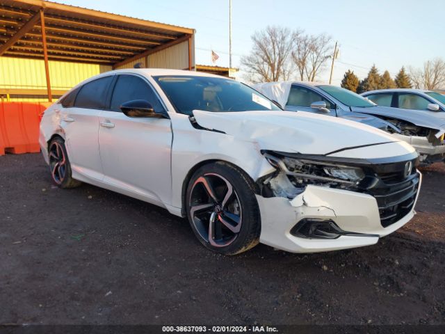 HONDA ACCORD 2021 1hgcv1f48ma048474