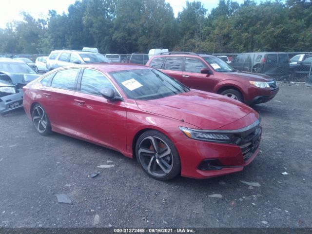 HONDA ACCORD SEDAN 2021 1hgcv1f48ma062682