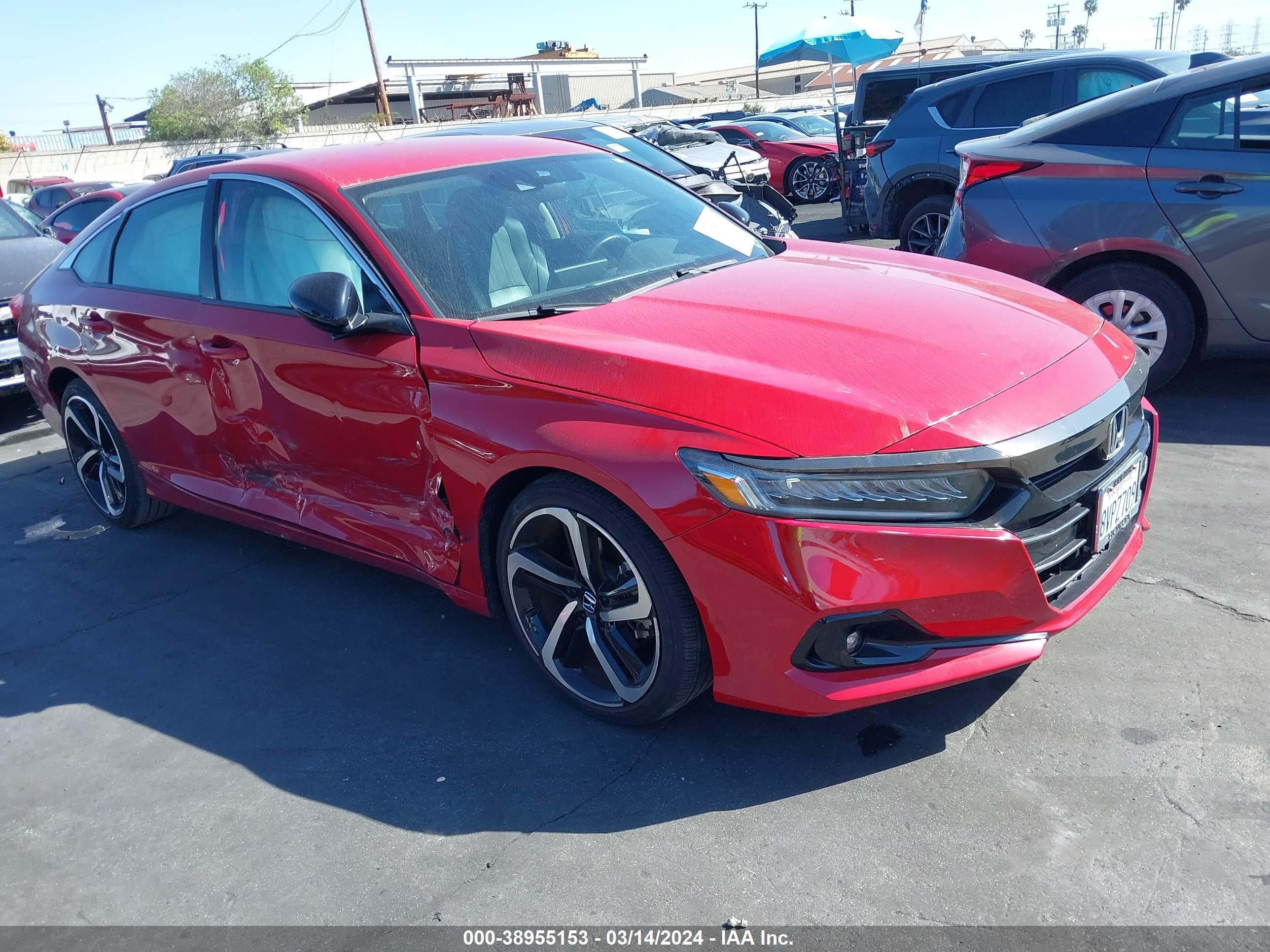 HONDA ACCORD 2021 1hgcv1f49ma011921