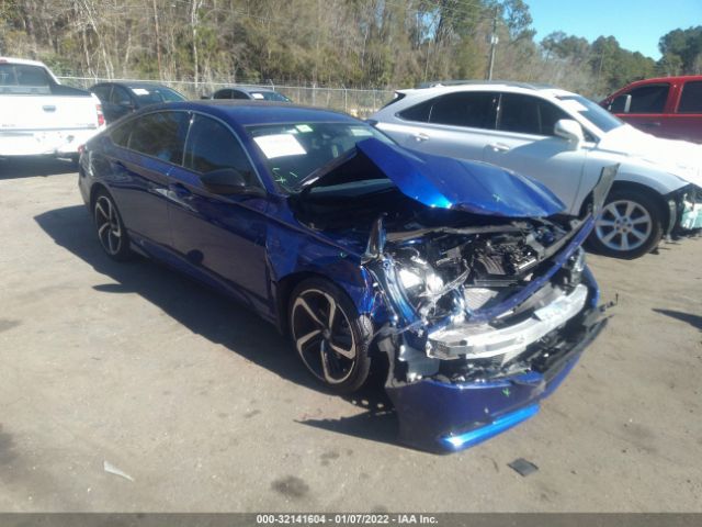 HONDA ACCORD SEDAN 2021 1hgcv1f49ma086117