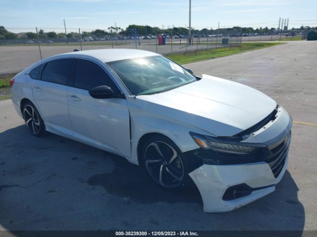 HONDA ACCORD 2021 1hgcv1f49ma121383