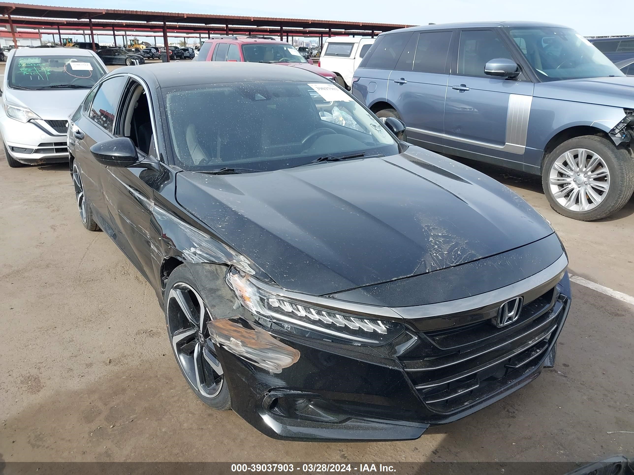 HONDA ACCORD 2021 1hgcv1f4xma008512