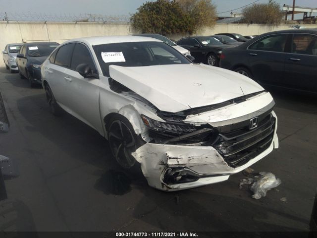 HONDA ACCORD SEDAN 2021 1hgcv1f4xma013290