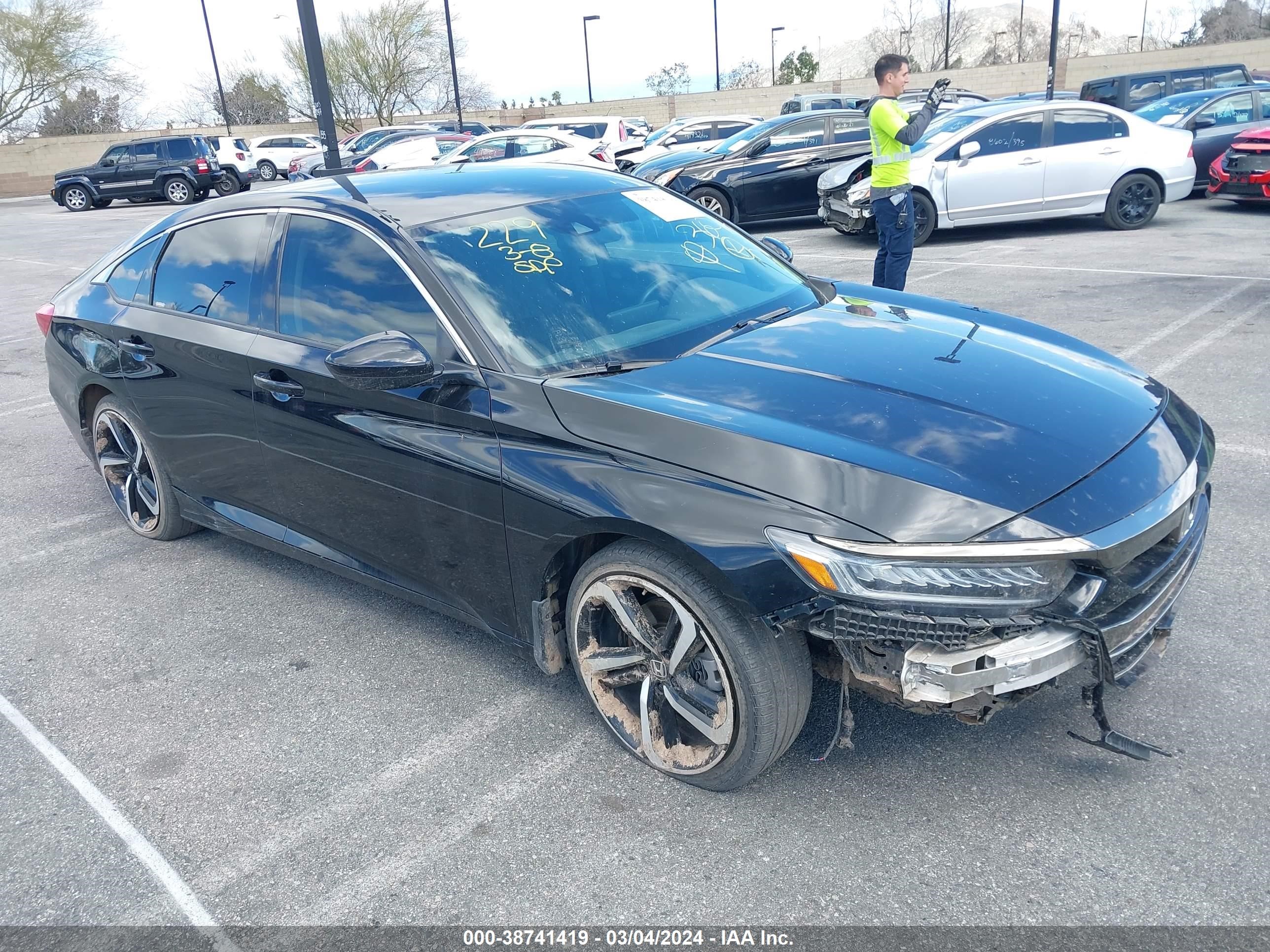 HONDA ACCORD 2021 1hgcv1f4xma024600