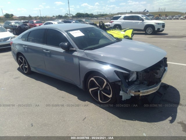 HONDA ACCORD SEDAN 2021 1hgcv1f4xma027979