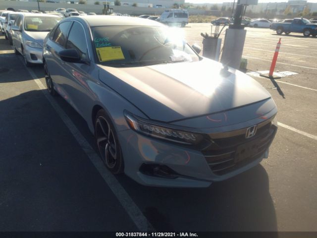 HONDA ACCORD SEDAN 2021 1hgcv1f4xma032468