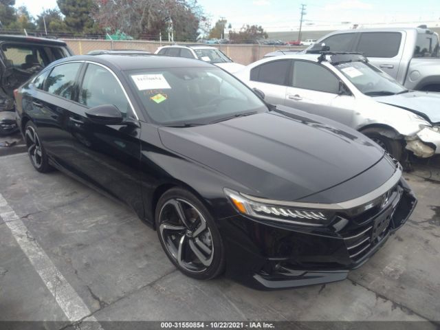 HONDA ACCORD SEDAN 2021 1hgcv1f4xma043633