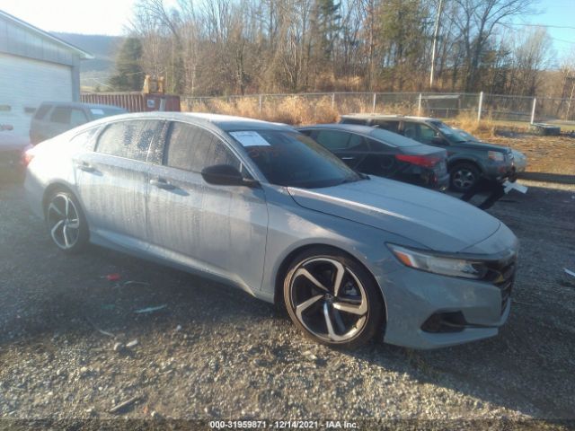 HONDA ACCORD SEDAN 2021 1hgcv1f4xma077653