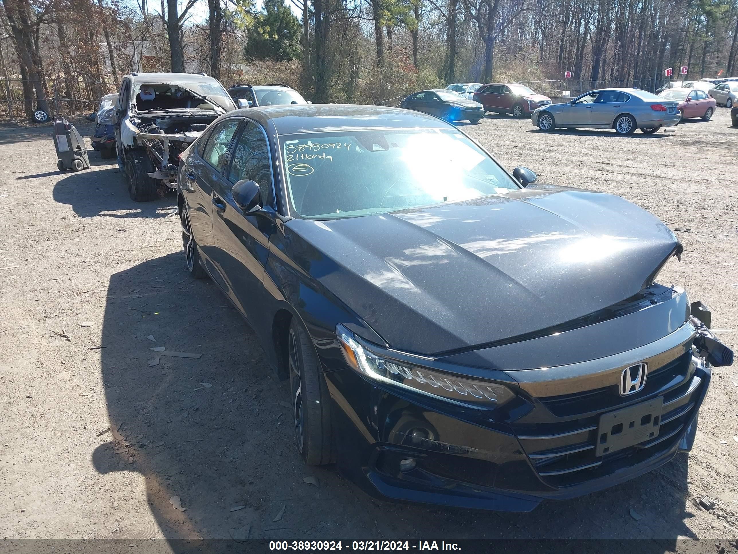 HONDA ACCORD 2021 1hgcv1f4xma118928