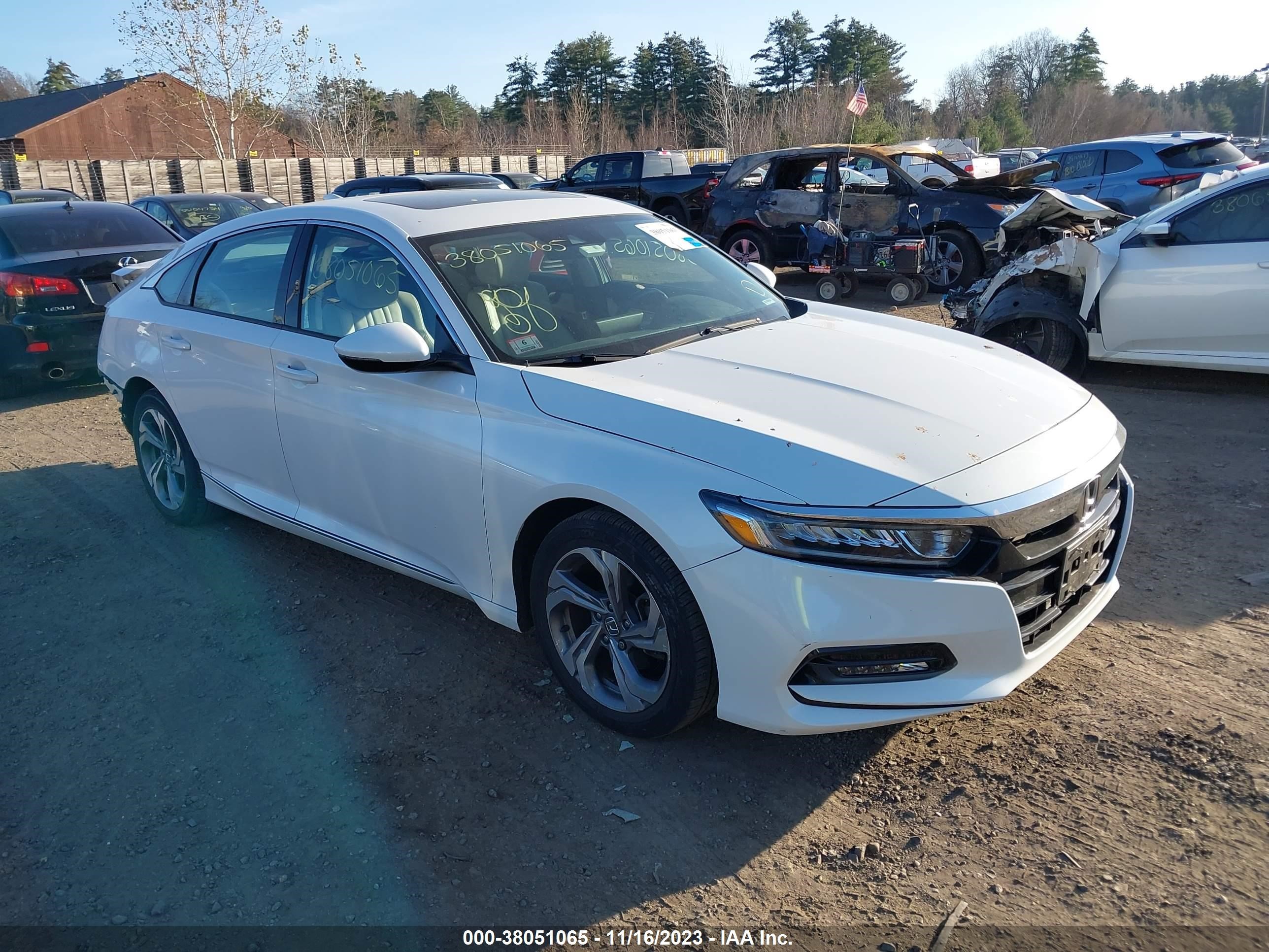 HONDA ACCORD 2019 1hgcv1f50ka007018