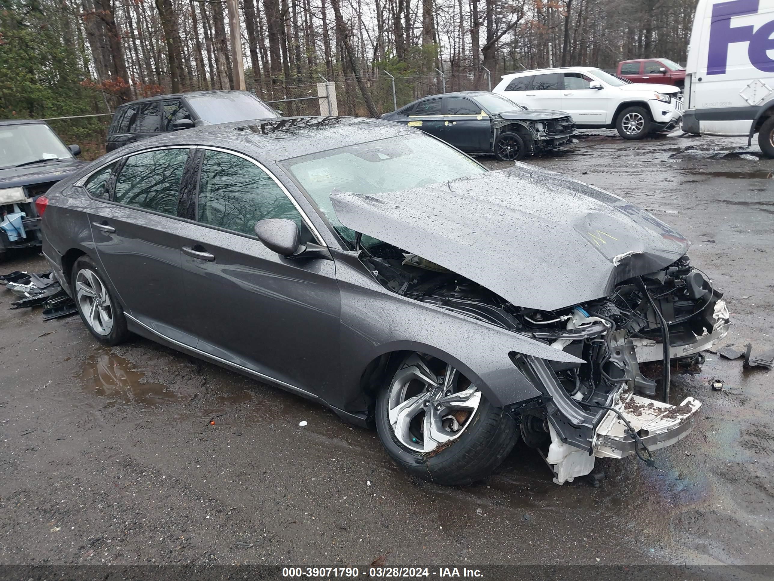 HONDA ACCORD 2019 1hgcv1f51ka019470