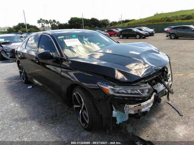 HONDA ACCORD SEDAN 2018 1hgcv1f53ja106575