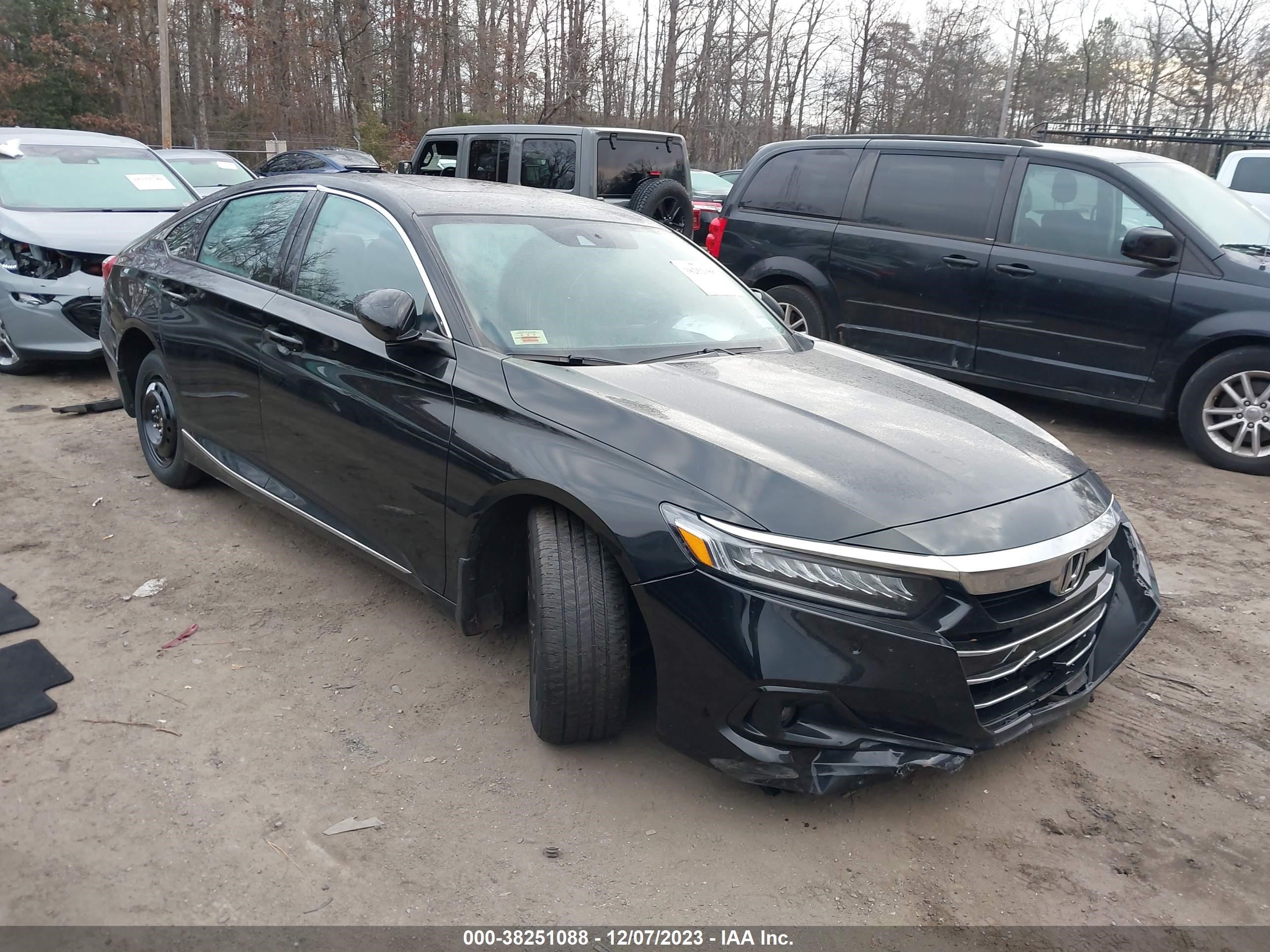 HONDA ACCORD 2021 1hgcv1f55ma057660