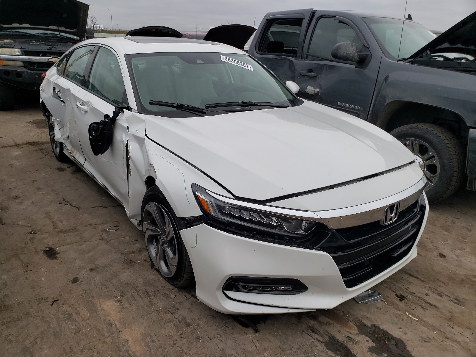 HONDA ACCORD EXL 2018 1hgcv1f57ja035364