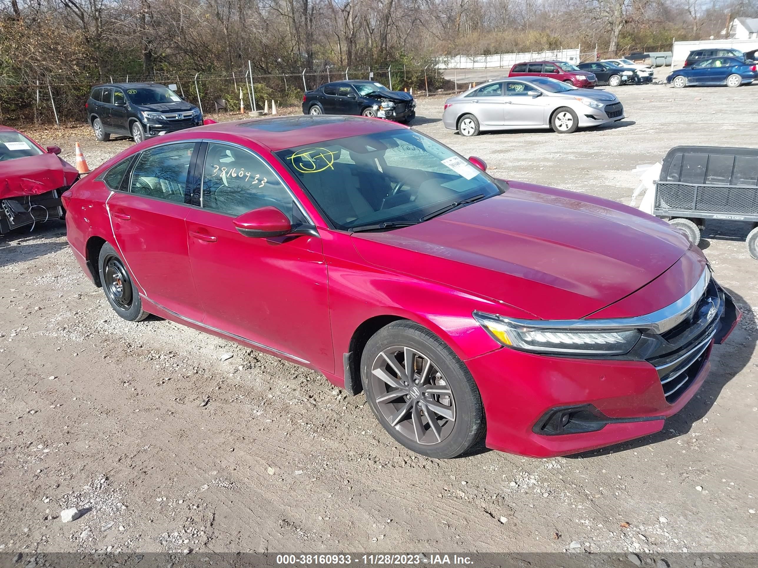 HONDA ACCORD 2021 1hgcv1f57ma021632