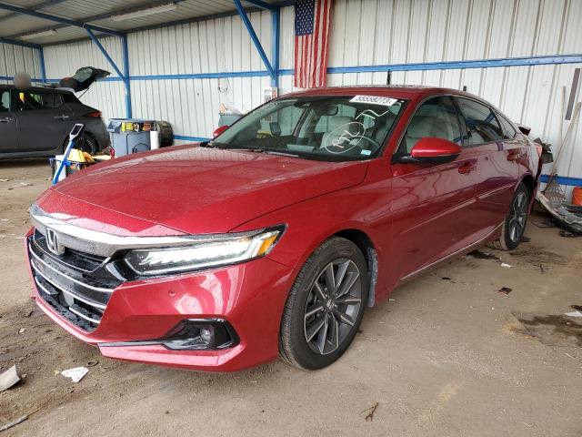 HONDA ACCORD EXL 2021 1hgcv1f57ma100766