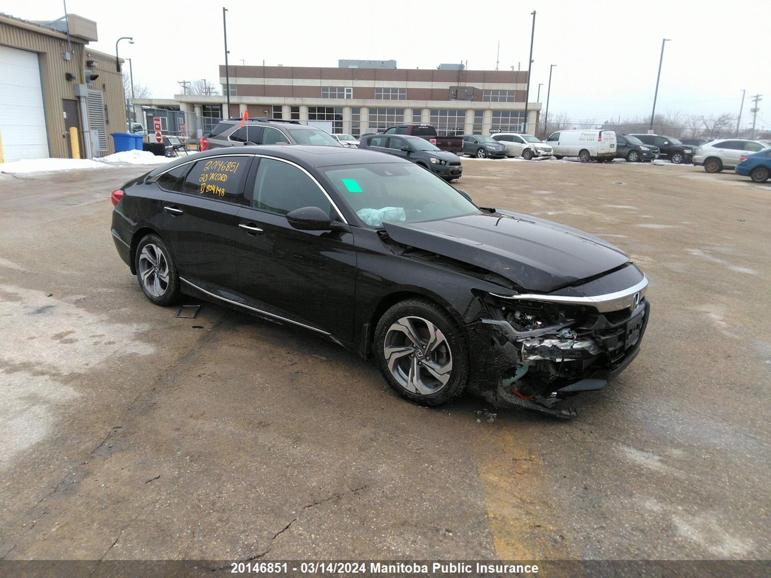 HONDA ACCORD 2020 1hgcv1f58la804148