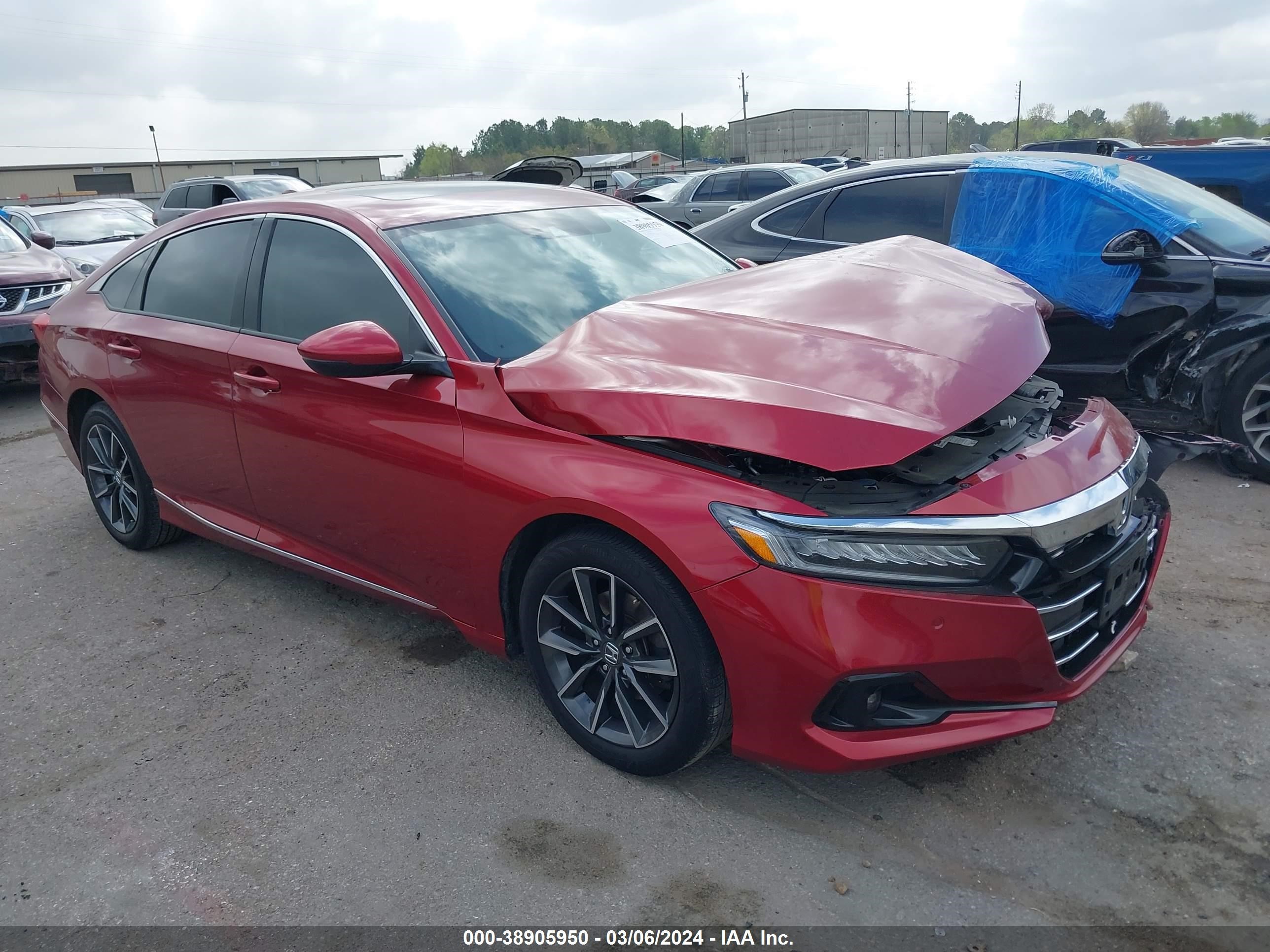 HONDA ACCORD 2021 1hgcv1f58ma028671