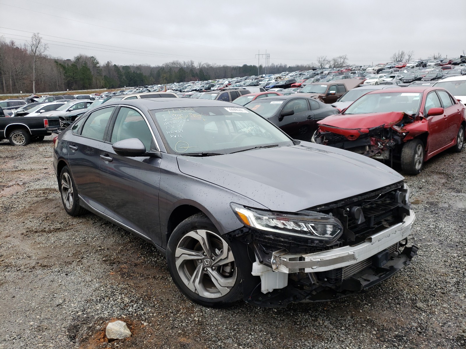 HONDA ACCORD EXL 2018 1hgcv1f5xja047671