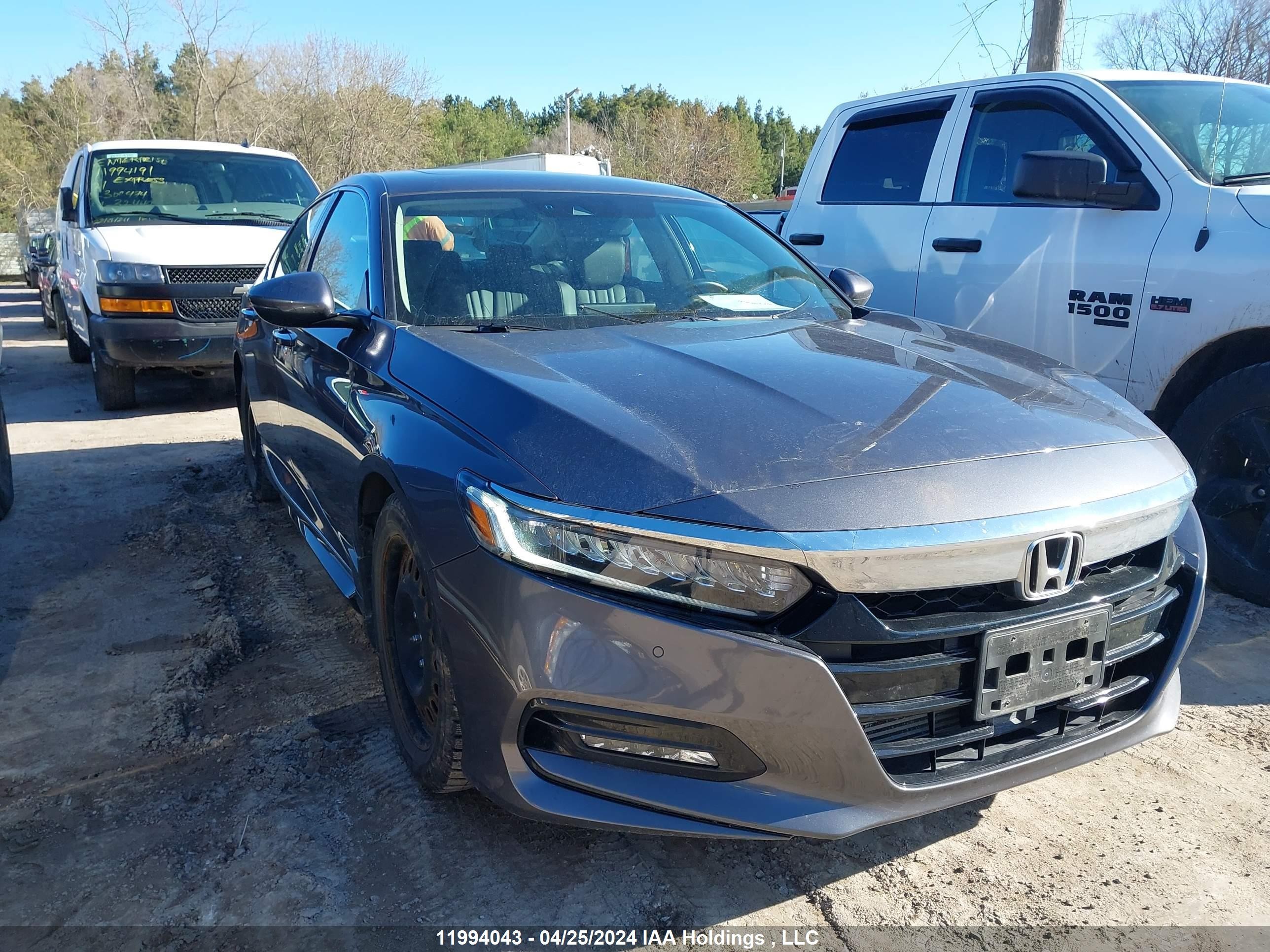 HONDA ACCORD 2018 1hgcv1f90ja809974