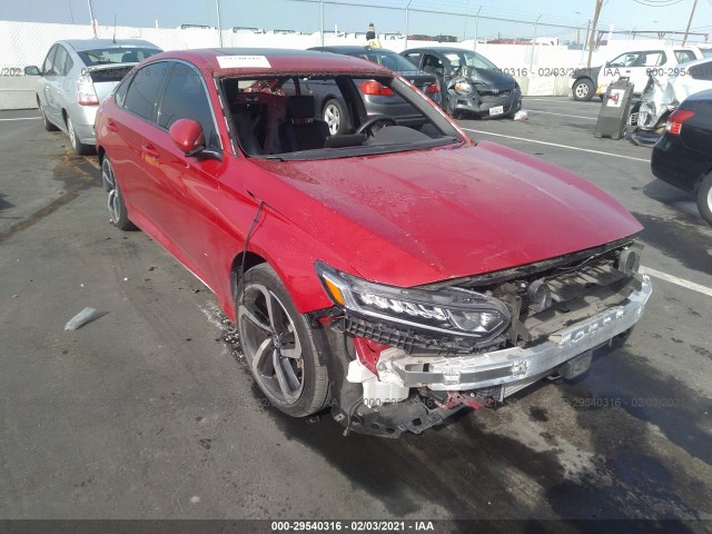 HONDA ACCORD SEDAN 2018 1hgcv2e33ja001265