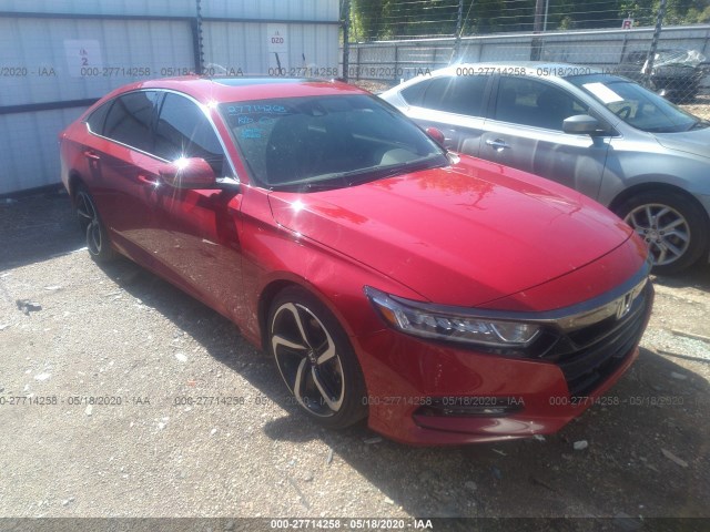 HONDA ACCORD SEDAN 2018 1hgcv2e34ja001257