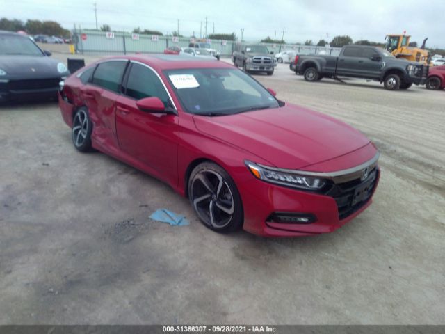 HONDA ACCORD SEDAN 2018 1hgcv2e38ja045908