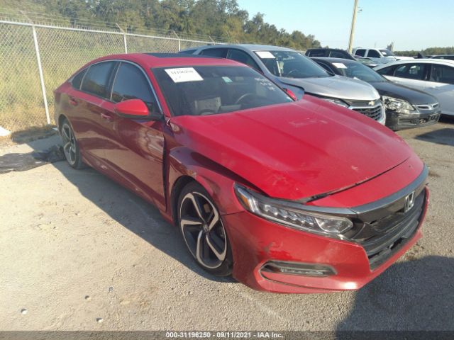 HONDA ACCORD SEDAN 2018 1hgcv2e39ja043777