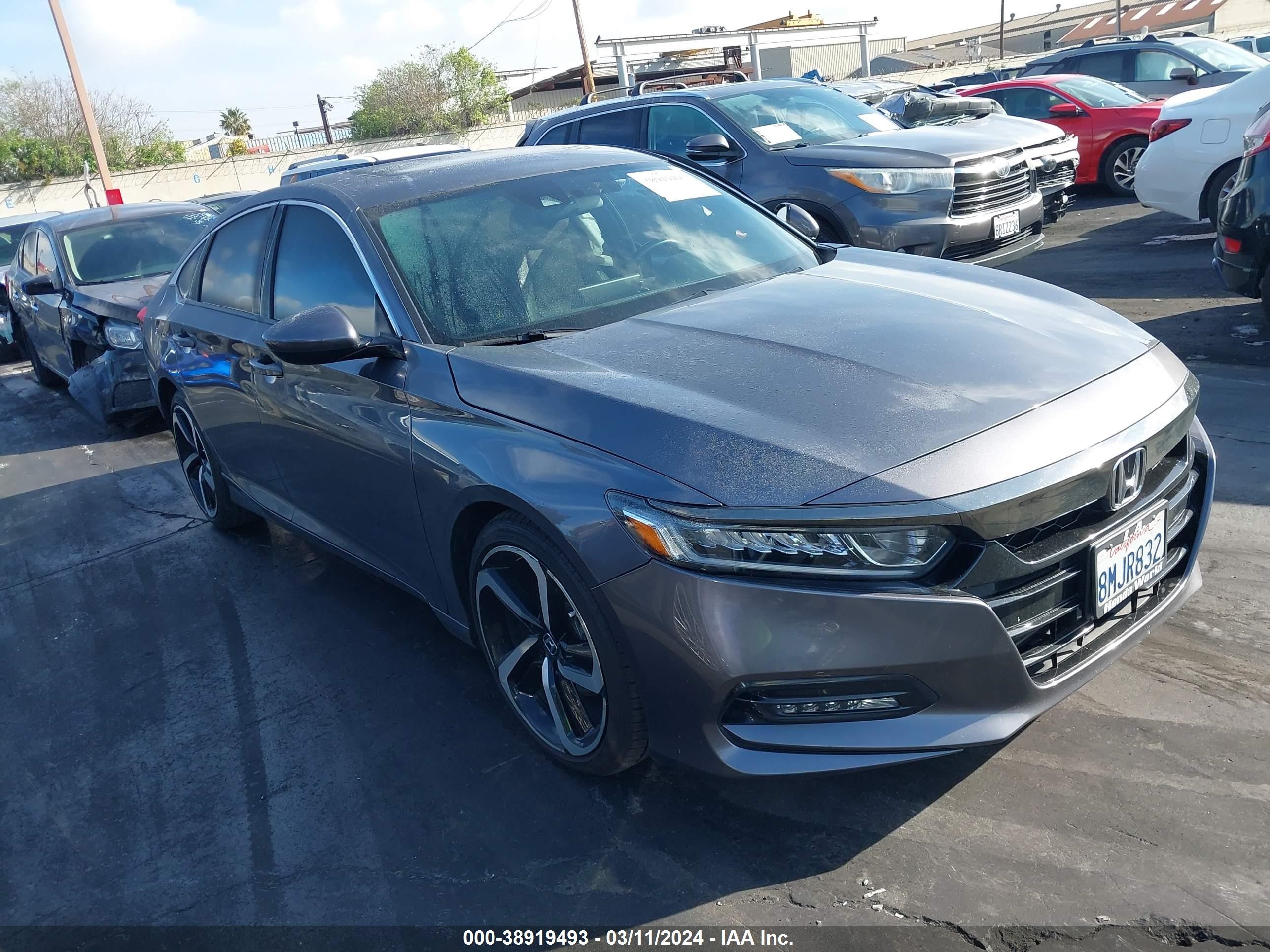 HONDA ACCORD 2019 1hgcv2f30ka019965