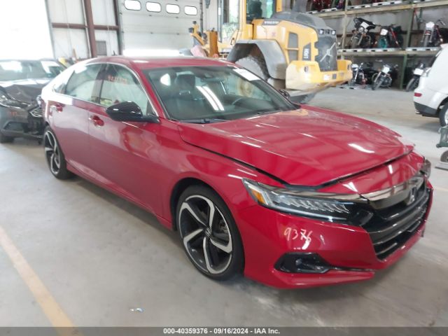 HONDA ACCORD 2021 1hgcv2f31ma008363