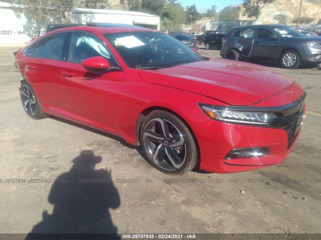 HONDA ACCORD SEDAN 2018 1hgcv2f32ja027080